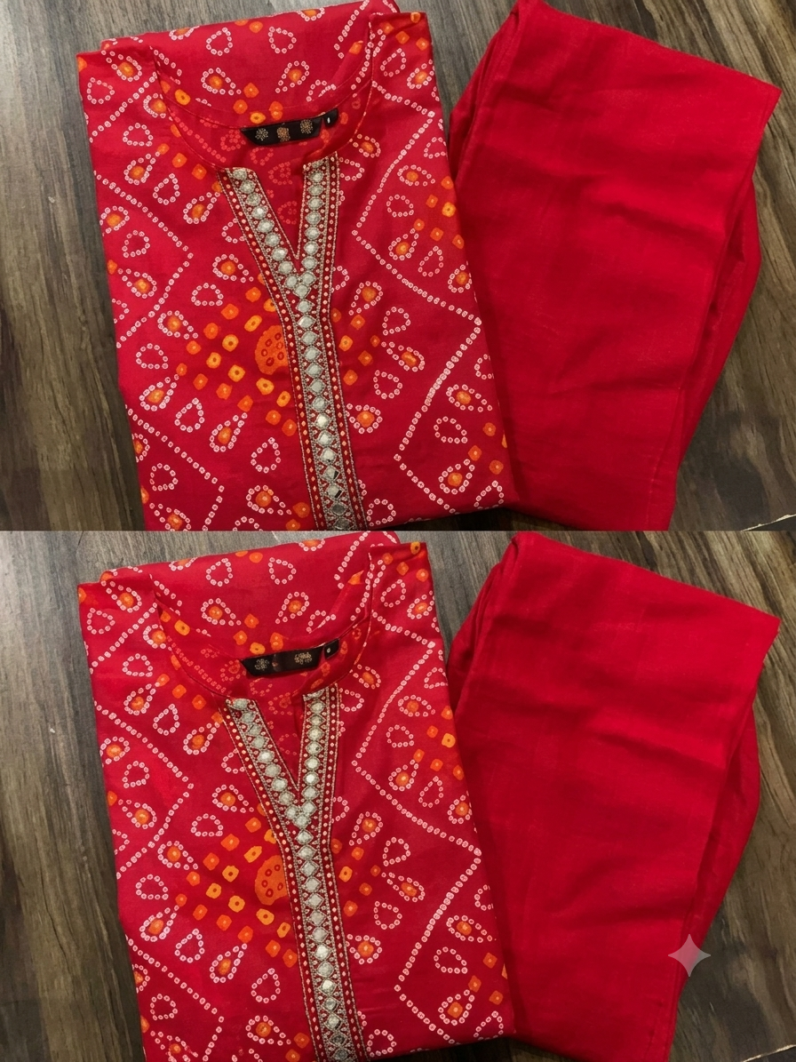 Latest Stylish Beautiful Kurta with Pant Set