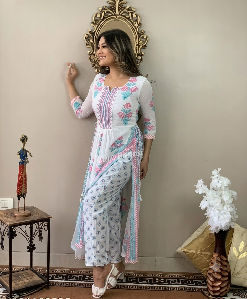 Trendy kurti pant