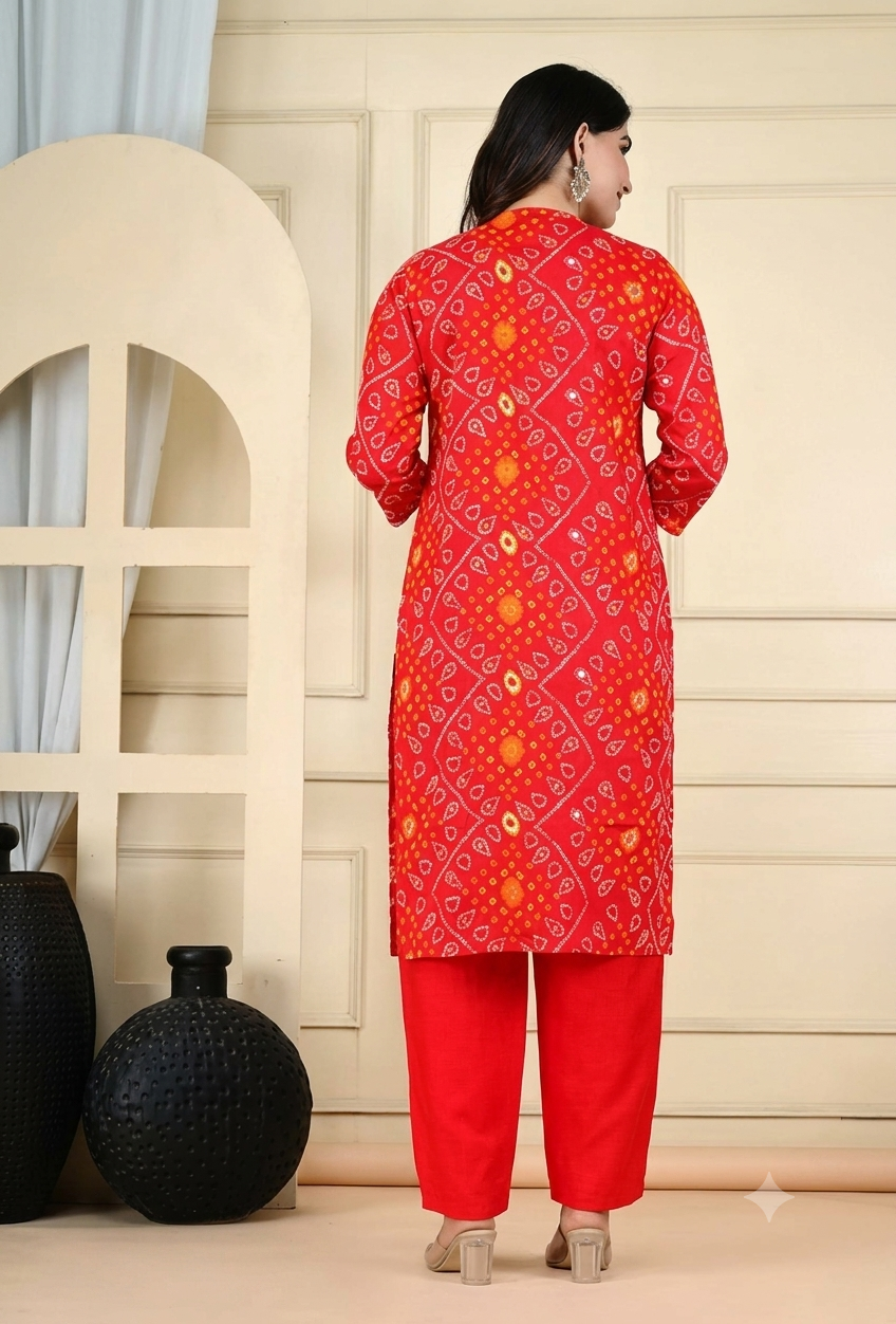 Latest Stylish Beautiful Kurta with Pant Set